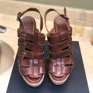 Authentic Louboutin Wedges.